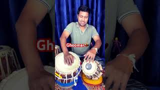 घूमर SONG TABLA COVER BY ANKIT TABLA shortvideo [upl. by Hadihsar246]