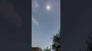 April 8 2024 Total Solar Eclipse within Path of Totality in DFW [upl. by Aissilem]