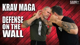 Krav Maga  Defense On The Wall 06 SAMICS Daily Training [upl. by Etteluap]