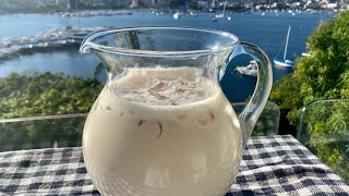 AGUA DE HORCHATA  RECETAS MEXICANAS [upl. by Gilbert622]