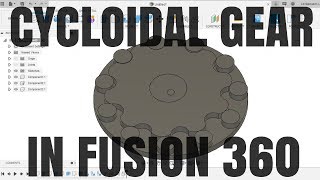 How to Design a Cycloidal Disk in Fusion 360 [upl. by Fulbert]