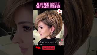 Corte de cabelo curtinho mulheres 40 50 60 anos shorts viral [upl. by Harragan]