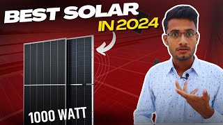 Best Solar Panels In 2024  Best BiFacial amp TOPCon Solar Panels for Home In India 2024 [upl. by Sidalg]