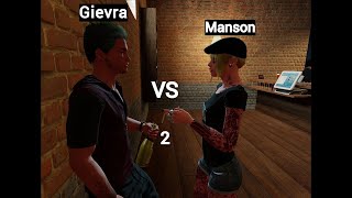 3DXChatNoBirthNoDeathManson vs Gievra 2LiamMacBastardAiyanaaaBlittzDwightShrute 377381 [upl. by Remy]