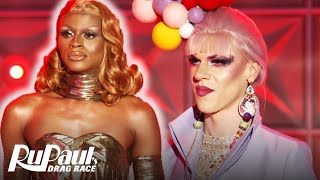 Symone amp Utica’s “No Tears Left To Cry” Lip Sync  RuPaul’s Drag Race [upl. by Ydoow]