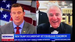 Newsmax TV Carl Higbie Interviews Trump Film Producer [upl. by Suolhcin]