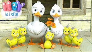 Cinco Patitos  Canciones Infantiles  5 Patitos [upl. by Namara]