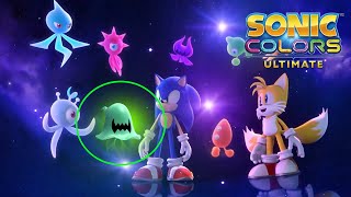 LOS PODERES DE WISPS DE SONIC COLORS ULTIMATE [upl. by Parfitt235]