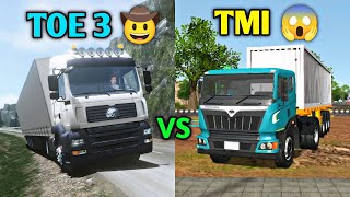 🚚Best Comparison Between Truck Masters India with Truckers Of Europe 3 🏕  Truck Gameplay [upl. by Rip]