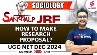 How to Make Research Proposal   Research Proposal for Master amp Phd  Manoj Sir [upl. by Assiralk166]