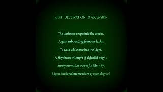 Right Declination To Ascension [upl. by Pardoes]