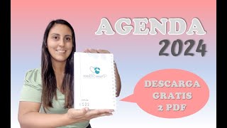 AGENDA 2024  IMPRIMIR GRATIS [upl. by Palestine]