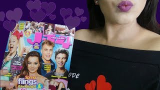 ASMR Magazine Page Turning  Flipping Through Soft Spoken [upl. by Latsryc]