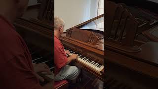 Baby grand piano BRAMBACH excellent sound [upl. by Anyar]