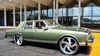 LSApowered Chevrolet Caprice LS on 28x12 MTW billets Whips by Wade quotCertified Summerquot [upl. by Ayojal]