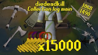 We got an INSANE item  Loot from 15000 golden shade keys 29 Collection log main [upl. by Downes]