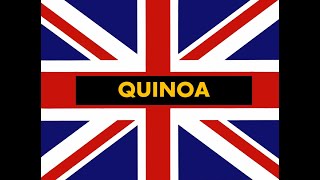 How to pronounce quot Quinoa quot in English Authentic British accent [upl. by Ateuqahs]