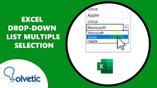 EXCEL DROP DOWN LIST Multiple Selection ✅ [upl. by Winson]