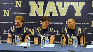 Navy Football Postgame News Conference Charlotte [upl. by Geis]