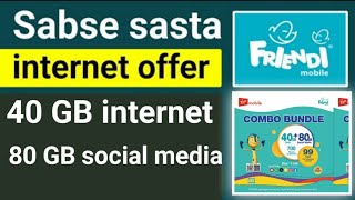 friendi sim internet packages code  friendi mobile data offer  by Dtouch Digital [upl. by Baecher370]