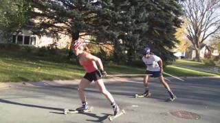 GoTraining Rollerski Time Trial [upl. by Attevaj]