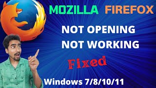 Firefox Not Open or Run [upl. by Noned]