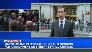 What we know about NYC Mayor Eric Adams federal indictment court appearance [upl. by Raquel]