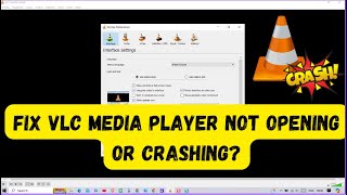 How do I fix VLC Media Player not opening or crashing [upl. by Ithnan]