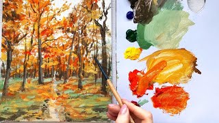 Acrylic Painting Tutorial Step by Step for Beginners [upl. by Turner]