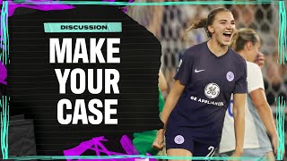 Make Your Case USWNT midfielders amp forwards  Attacking Third [upl. by Melvyn972]