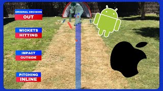 HOW TO MAKE CRICKET DRS ON IPHONE AND ANDROID [upl. by Enerak171]