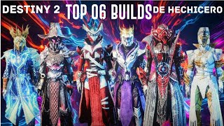 Destiny 2  Resurgimiento TOP 6 customizaciones de Hechicero [upl. by Aelanej]