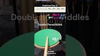 Basic Rudiment Double Paradiddles [upl. by Samled]