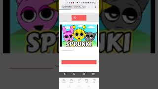 cara main game sprunki [upl. by Aronael648]