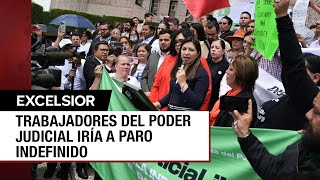 Jueces y magistrados definirán en votación si van a paro en protesta por reforma judicial [upl. by Annelak513]