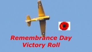 Duncan BC Remembrance Day Ceremonies Fly Pass [upl. by Gar]