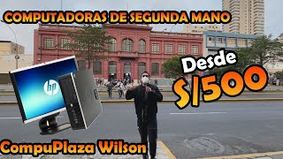 COMPUTADORAS USADAS Y BARATAS PARA OFICINA Y ESTUDIANTES  WILSON 2021 [upl. by Lidaa808]