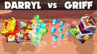 💎 GRIFF vs DARRYL 💎 Brawl Stars [upl. by Saqaw901]