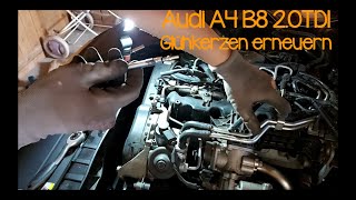 Audi A4 B8 20 TDI Glühkerzen erneuern REUPLOAD [upl. by Gensler372]