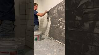 Getting started on a bathroom remodel construction remodeling shorts tile ironrootsff [upl. by Regnig298]