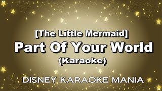 【The Little Mermaid】Part Of Your World Karaoke [upl. by Alpers]