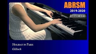 青苗琴行 x 香港演藝精英協會 ABRSM Piano 2019  2020 Grade 4 C1 Holiday in Paris [upl. by Onahpets]