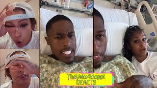 Carmen Responds To Corey amp his GF Going Off On Live 🤬 Corey Going off in the hospital [upl. by Clyde207]