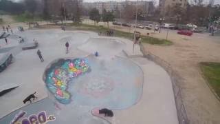 Skatepark Parque Los Reyes Santiago Chile [upl. by Sibelle349]