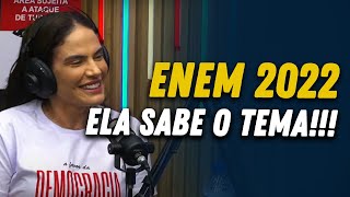 FERNANDA PESSOA VAZA TEMA DO ENEM 2022 [upl. by Niatirb]