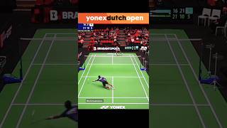 Longest Rally 🔥😍💪💯 in Dutch Open 2024 Semi Final sports badminton bwf shorts tennis trending [upl. by Lorry402]