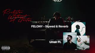 Umair Talhah Yunus CALM Faris Shafi  FELONY  Slowed amp Reverb  Talha Anjum [upl. by Arianne]