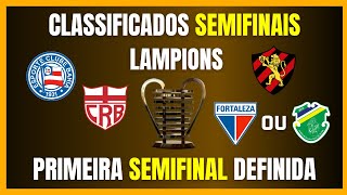 COPA DO NORDESTE  BAHIA e SPORT classificados  Primeira SEMIFINAL definida  Resta UMA vaga [upl. by Namien979]