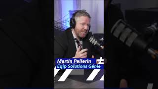 Martin Pellerin dEqip Solutions Génie entrepreneuriat podcast professionentrepreneur [upl. by Alleira]