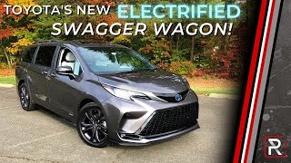 The 2021 Toyota Sienna XSE Brings AWD amp Electrification to the Minivan Segment [upl. by Worthington]